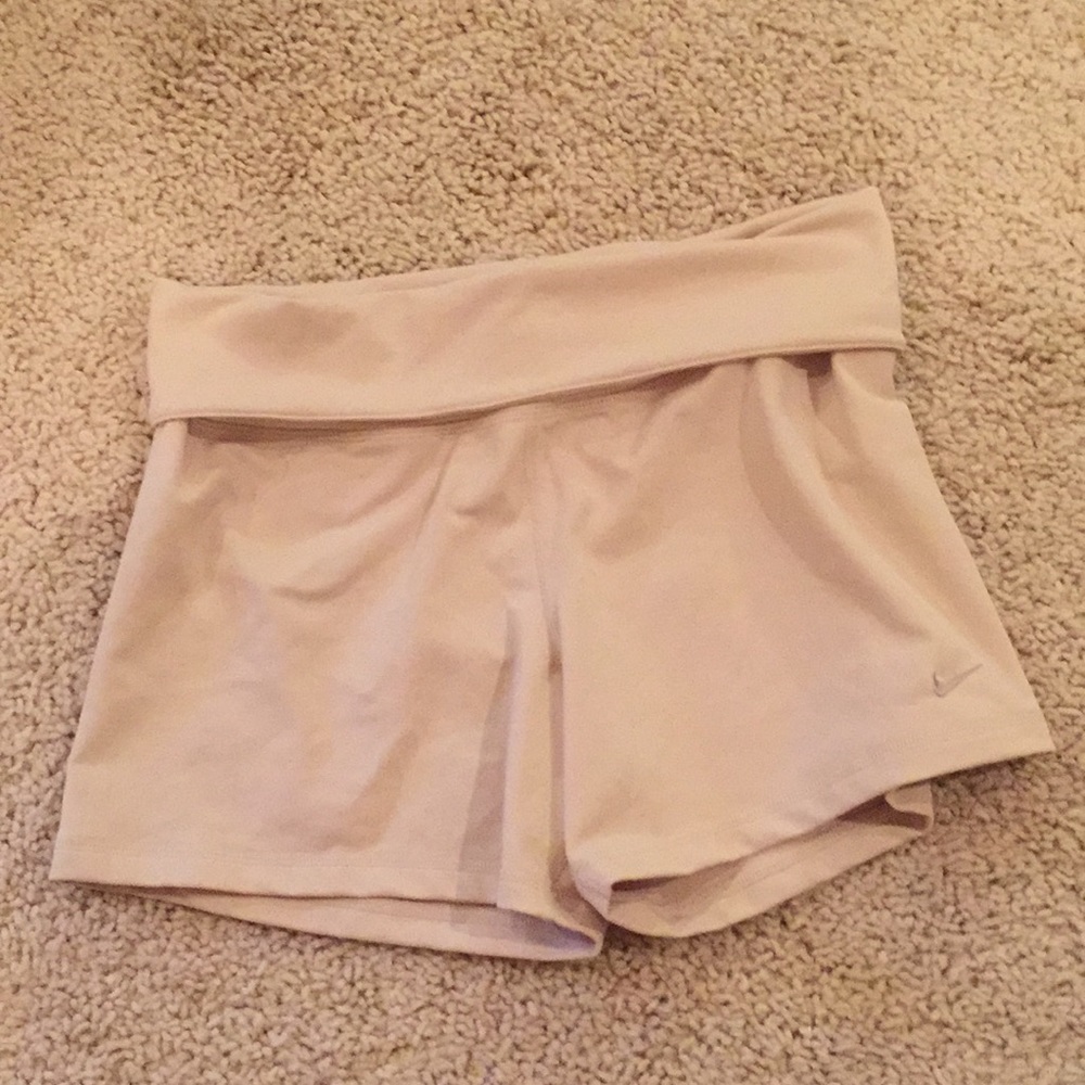 Nike yoga lounge shorts